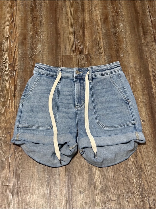 Judy Blue Pants - Judy Blue Shorts Women's Small High Rise Utility Cuffed Hem Denim